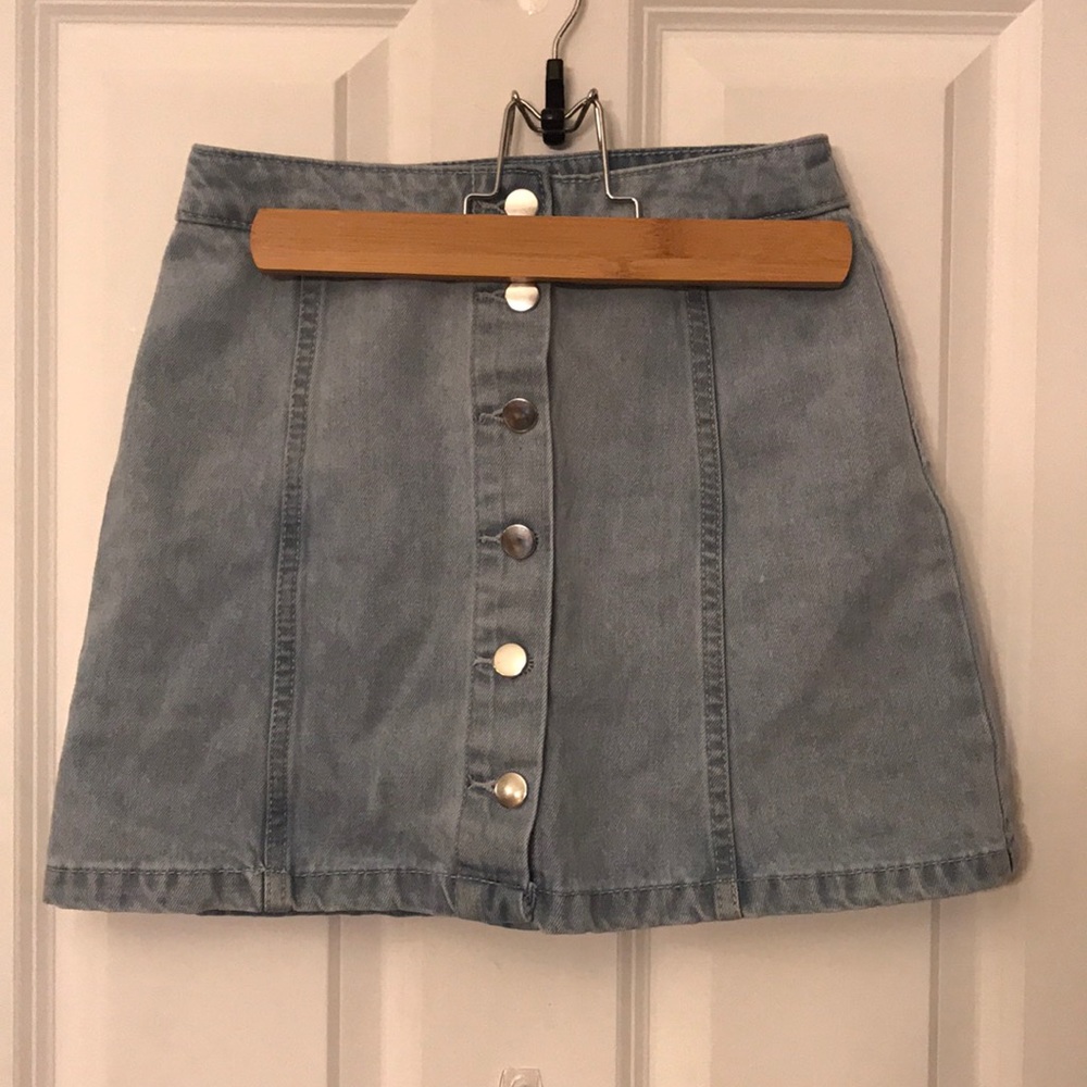 H&M denim skirt